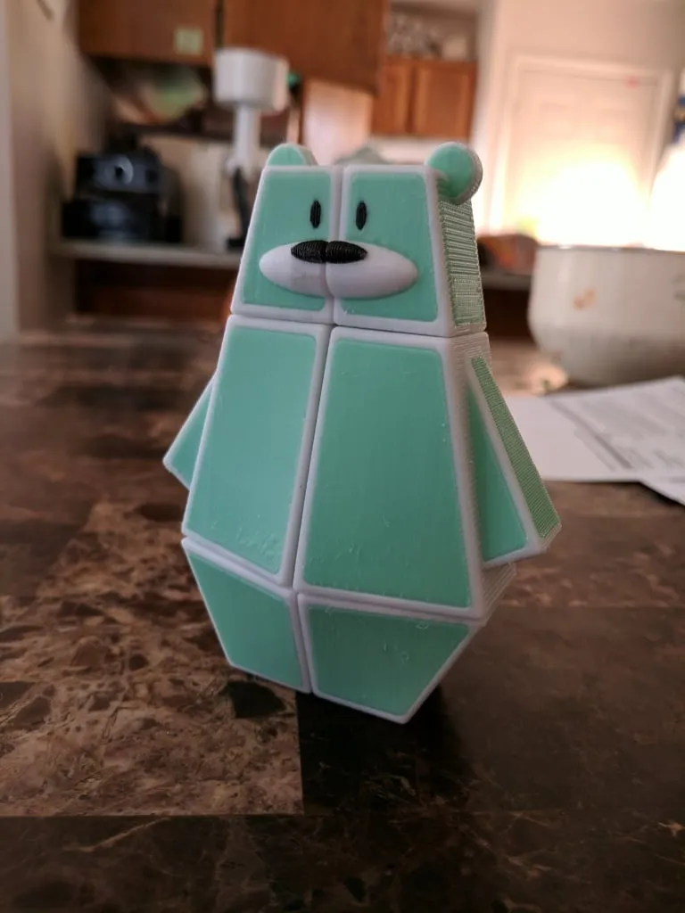 Ozo gấu không nhãn dán cho máy in đa đầu phun