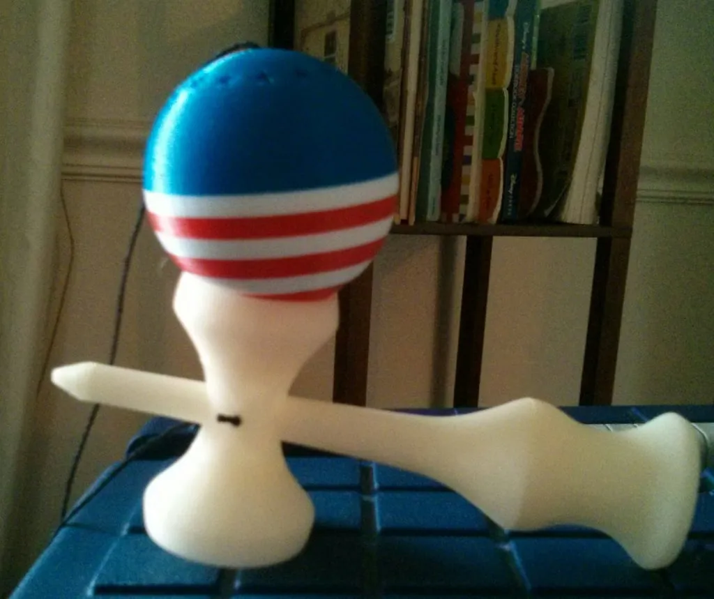 Kendama 3D phong cách Mỹ với họa tiết cờ tổ quốc