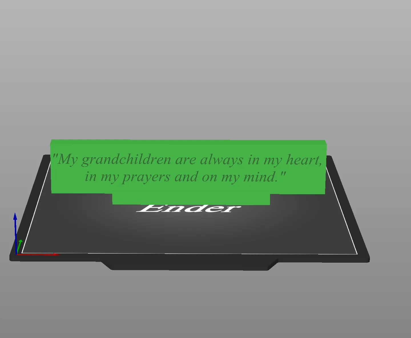 Biểu tượng "Grandkid" dành tặng ông bà yêu thương