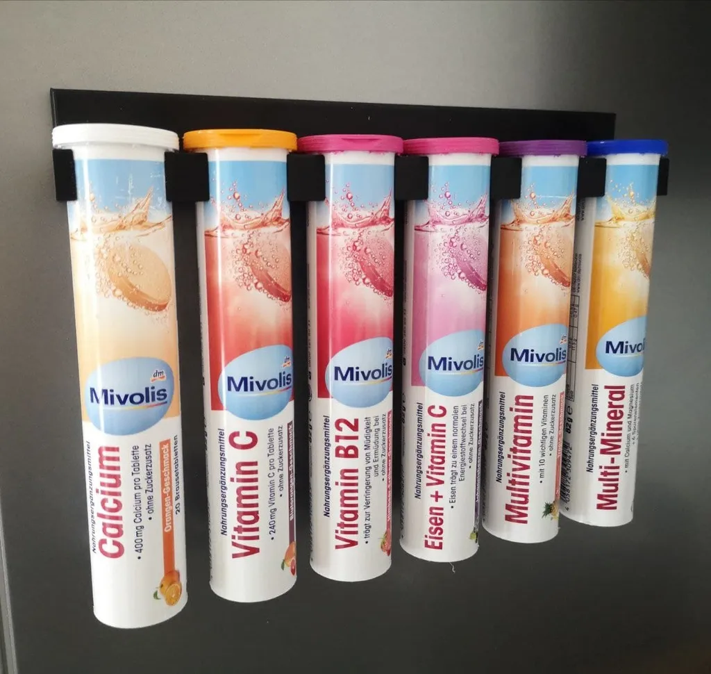 Giá đỡ viên sủi tự chế cho 6 ống