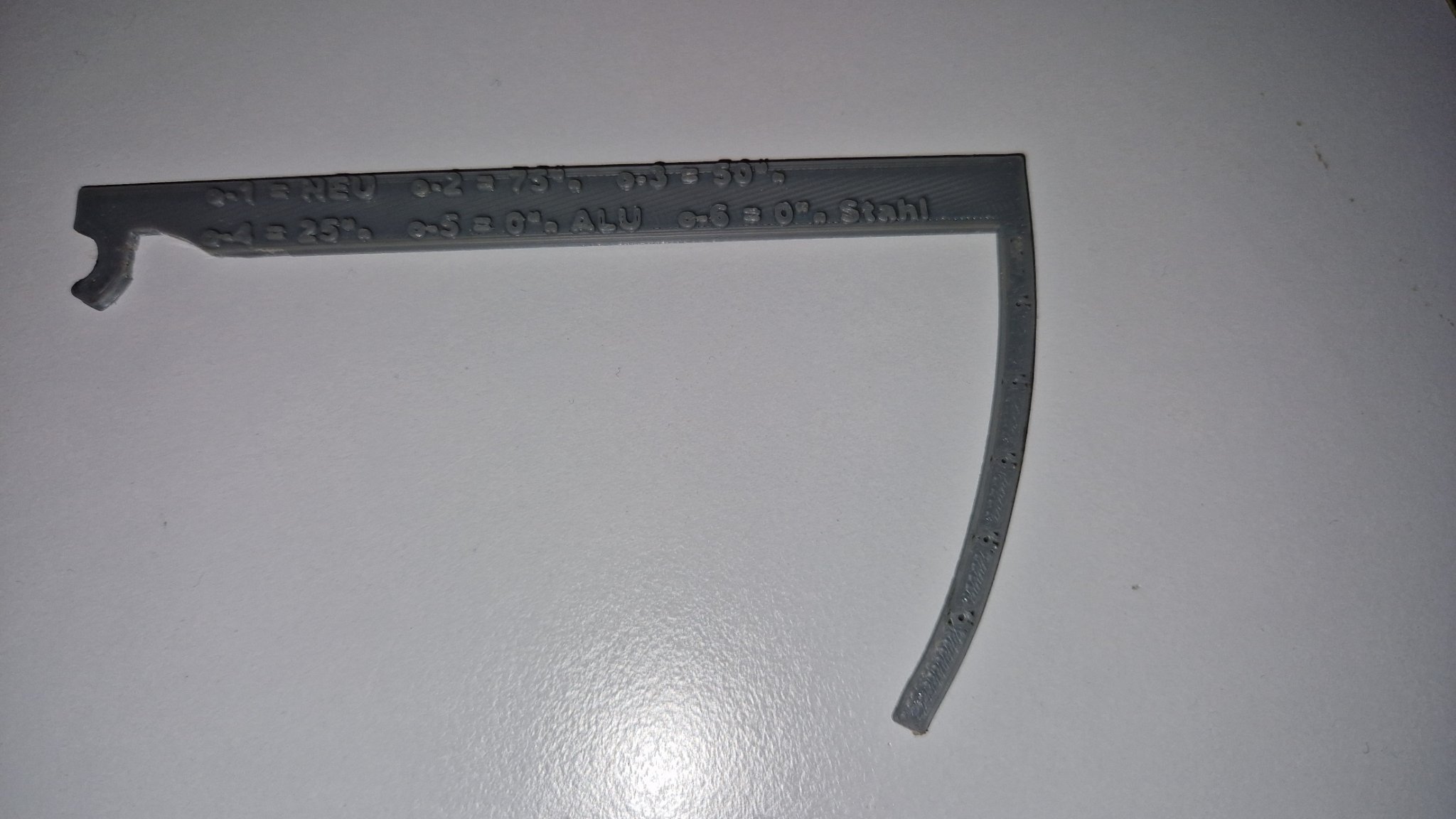 Bộ kiểm tra độ mòn xích MTB với chỉ báo chính xác