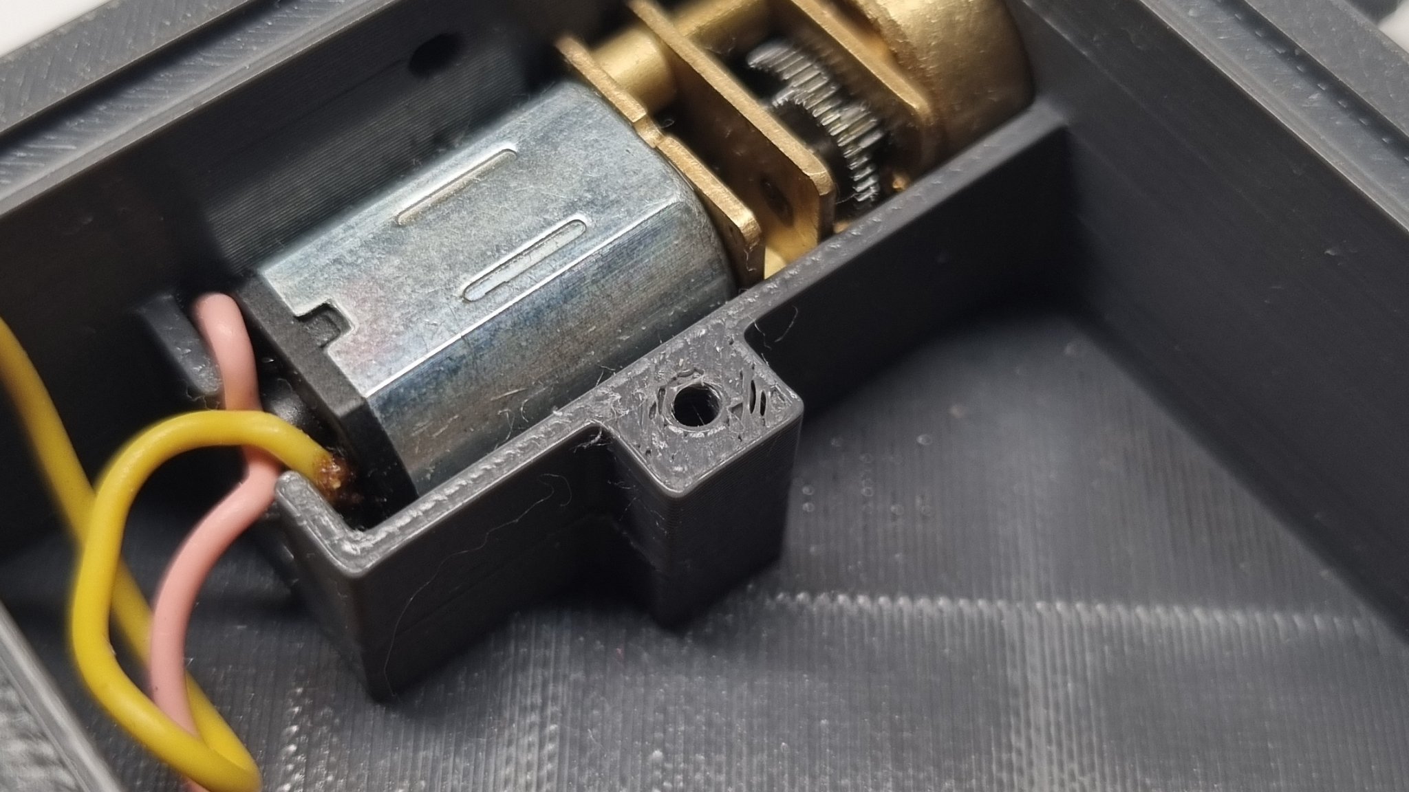 Mô hình động cơ DC N20 có bánh răng mini 3D