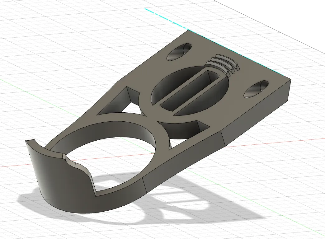 Hệ thống giá đỡ bình xịt tiết kiệm không gian gắn tường