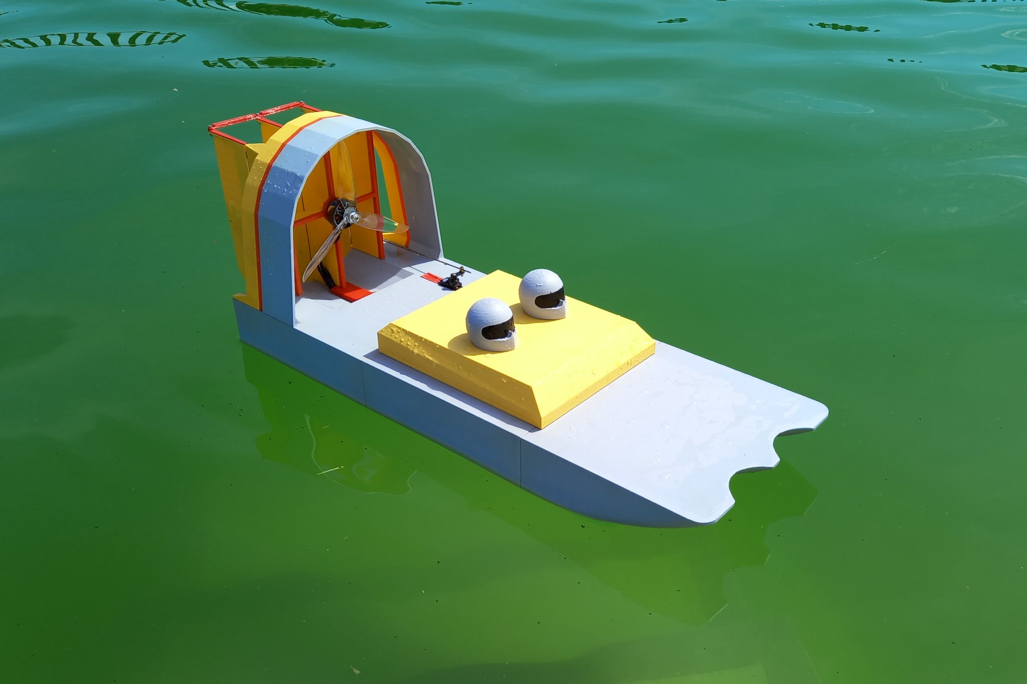 Thuyền RC in 3D từ LW-PLA cho người đam mê mô hình