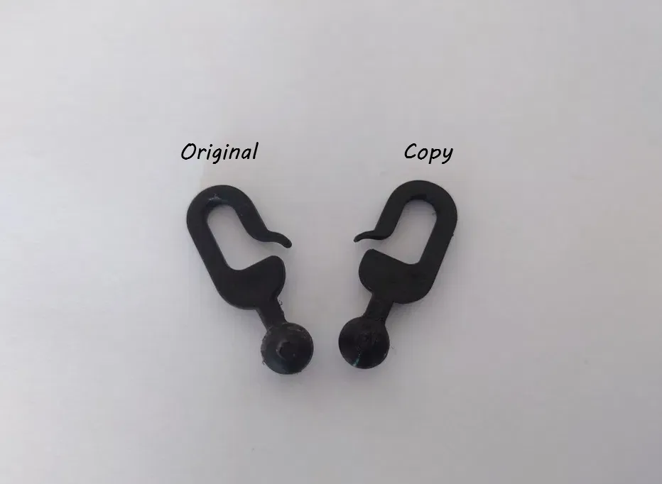 Các móc cuối bóng cho rèm hoặc lưới gazebo