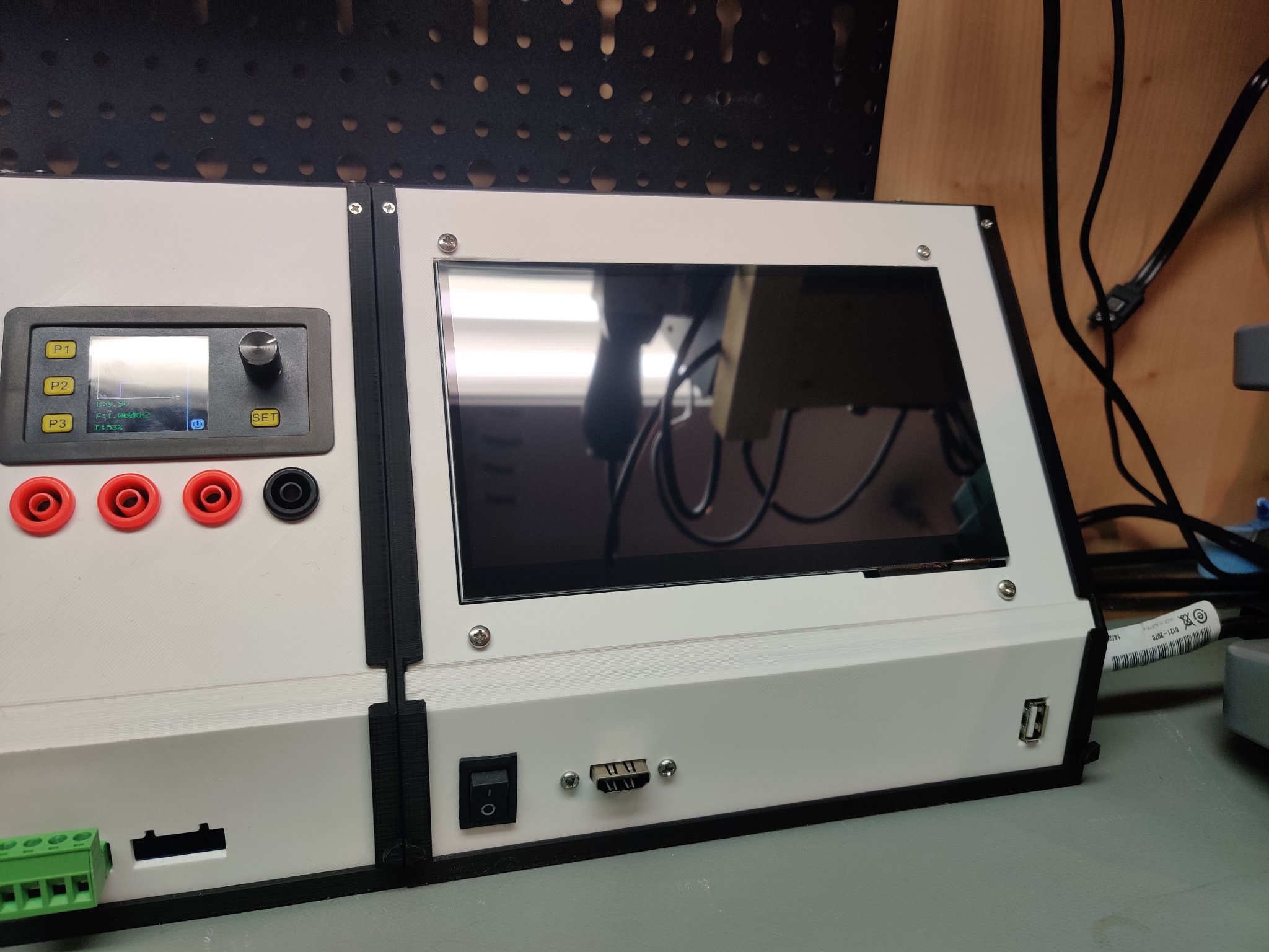 Mô-đun hiển thị EleLab_v2 7 inch cho phòng thí nghiệm điện tử