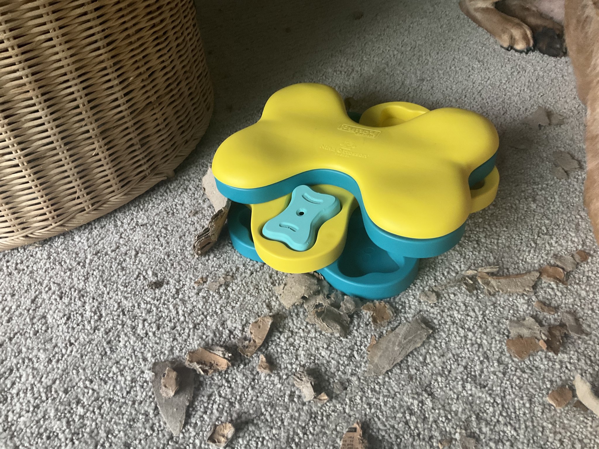 Các bộ phận thay thế cho đồ chơi chó tương tác giải đố của Nina Ottosson - xương, nắp "gạch chó"