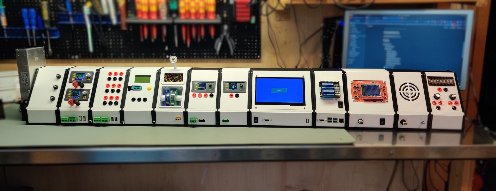 Cung cấp năng lượng từ pin Bosch 18 V cho EleLab_v2