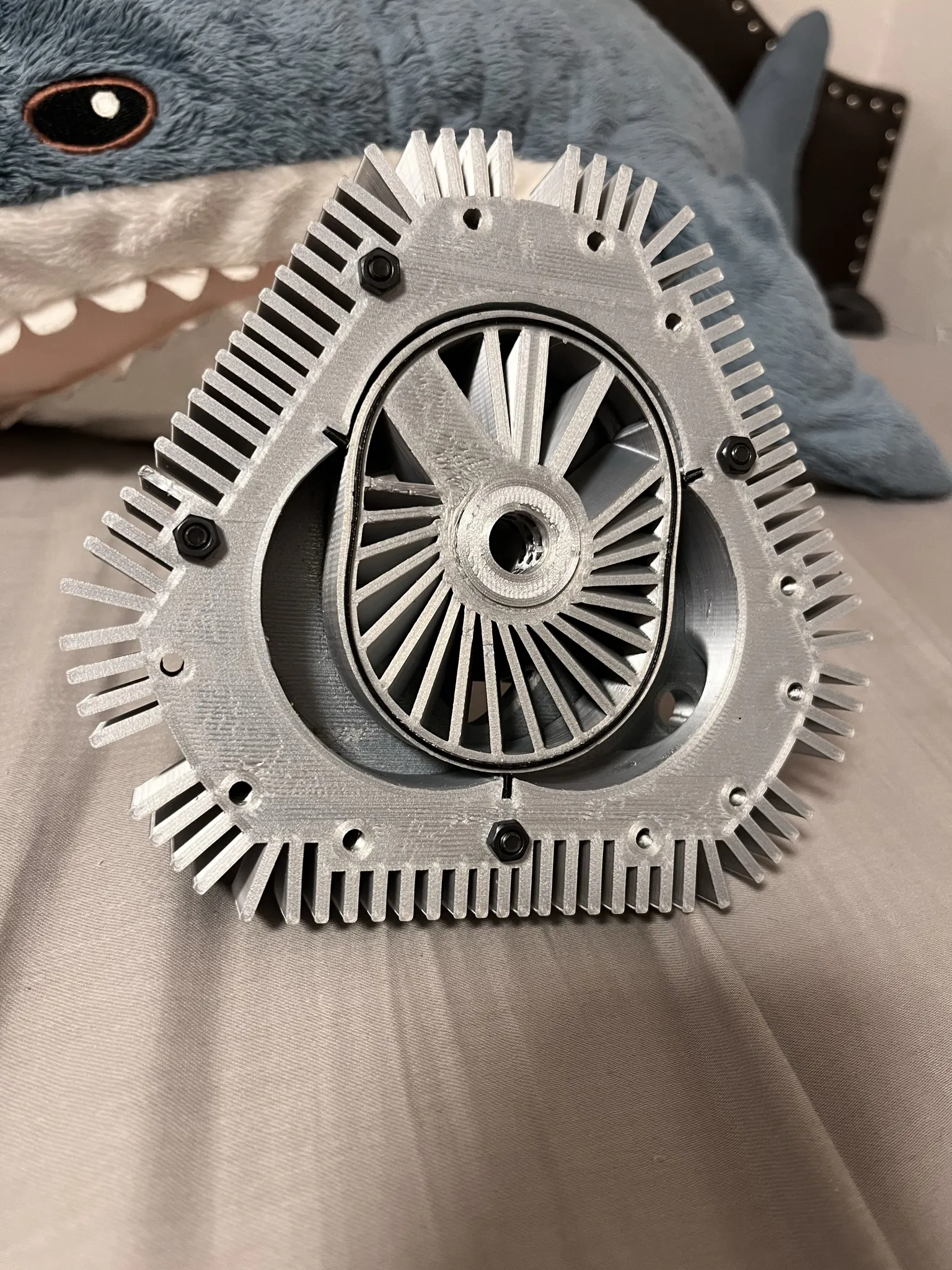 Động cơ X-Mini Piston Lỏng với Crank Quay