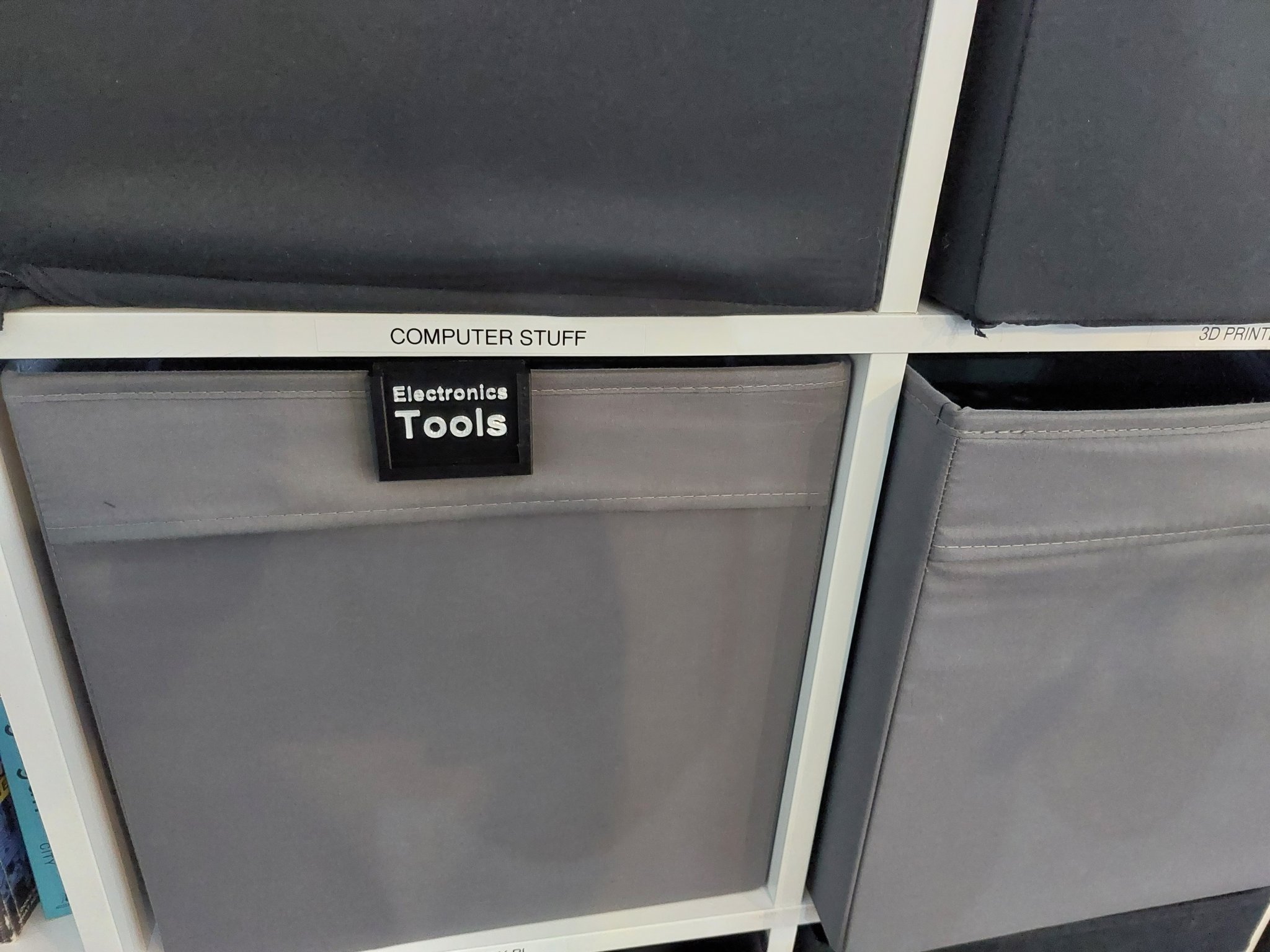 Nhãn đổi được cho hộp Dröna/Kallax