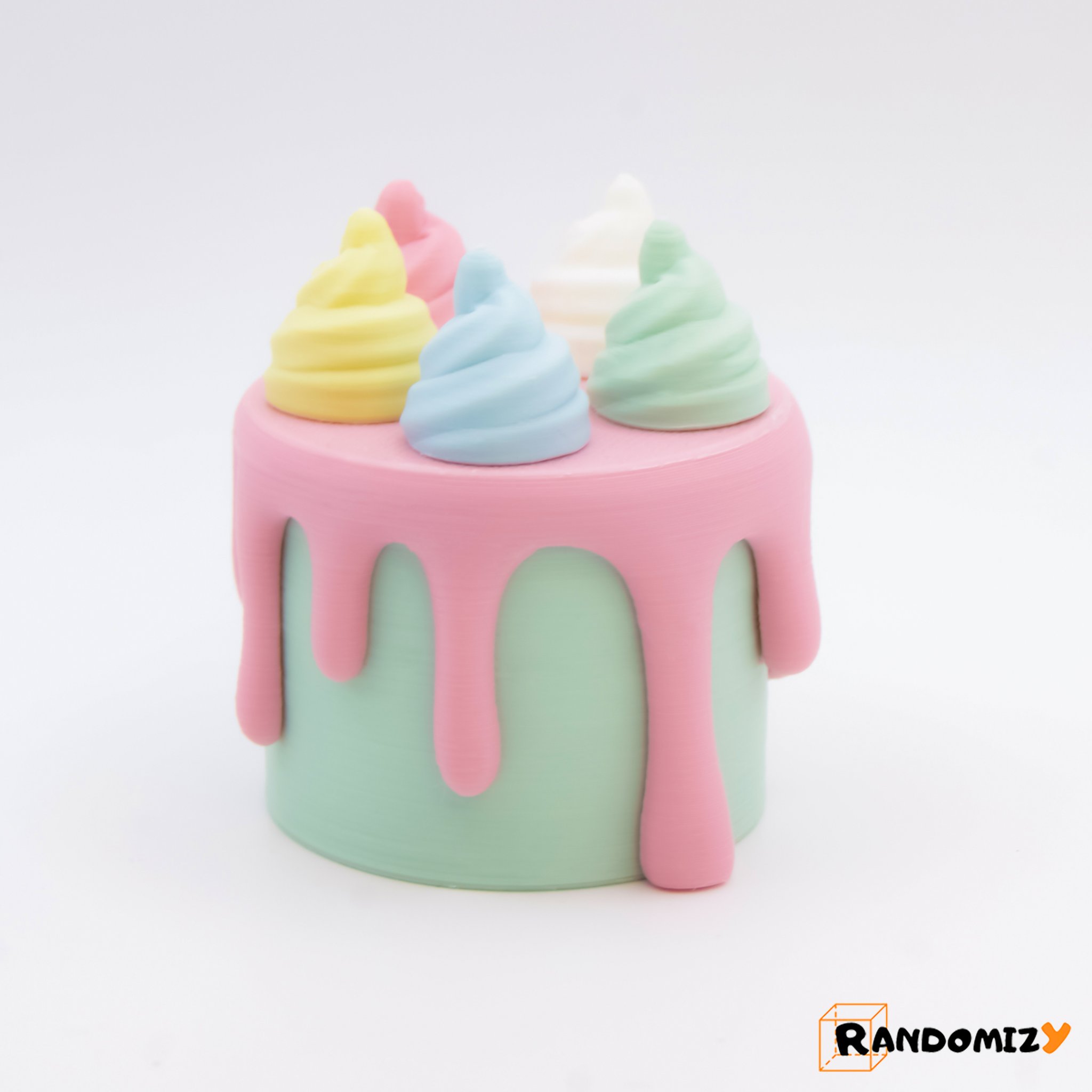 Bánh kem trang trí nhỏ đa năng làm hộp lưu trữ