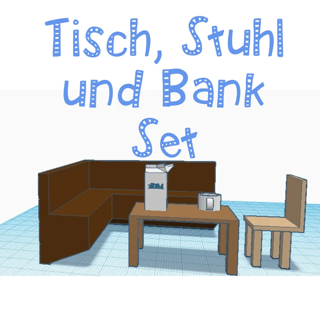 Bộ bàn, ghế và băng ghế cho trẻ em