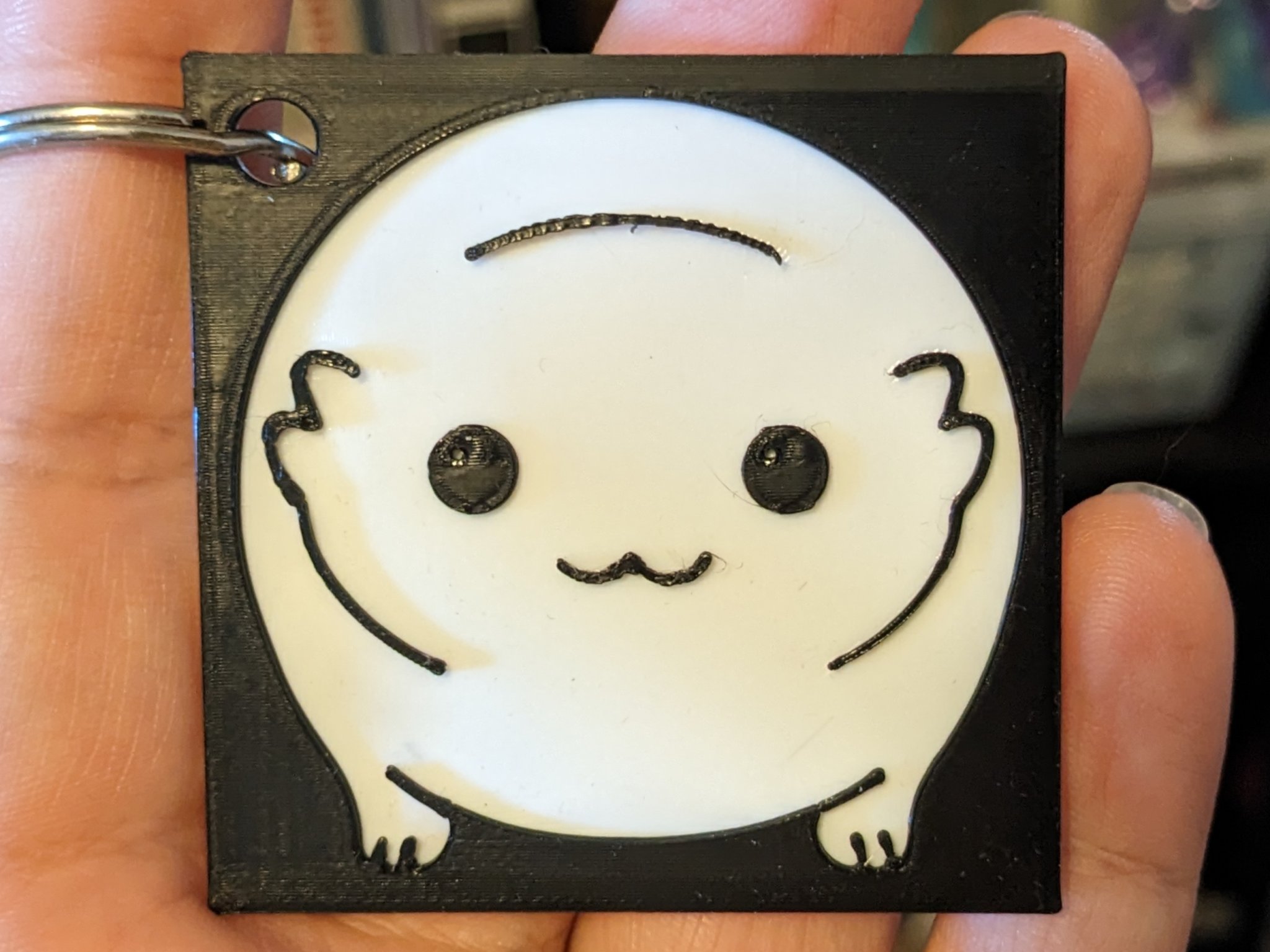 Biểu tượng Moopsy từ Star Trek: Lower Decks làm móc chìa khóa