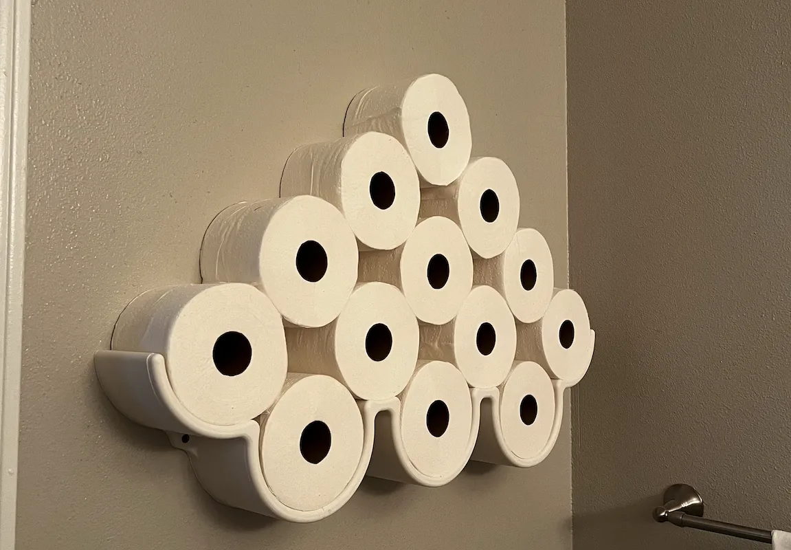Giá đỡ giấy vệ sinh treo tường tiện lợi