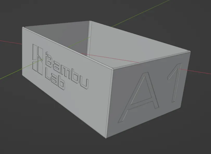 Thùng chứa chất thải cho máy in Bambu A1