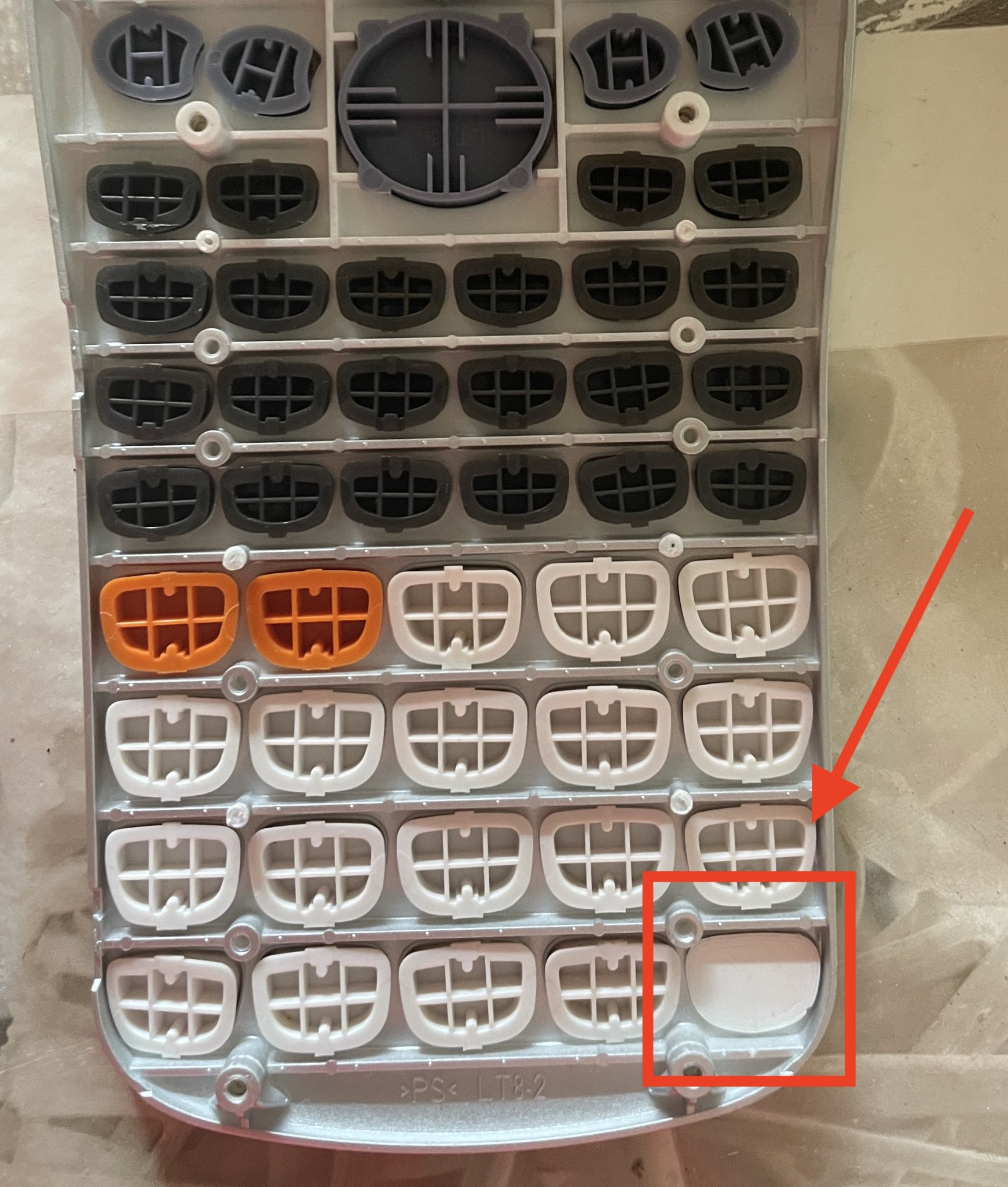 Thay thế nút bấm máy tính Casio fx-570ES