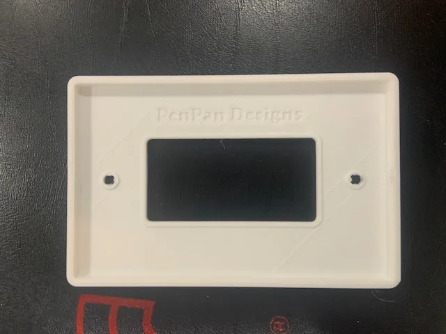 Nắp che ổ cắm hình chữ nhật cao đơn