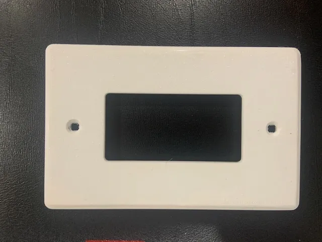 Nắp che ổ cắm hình chữ nhật cao đơn