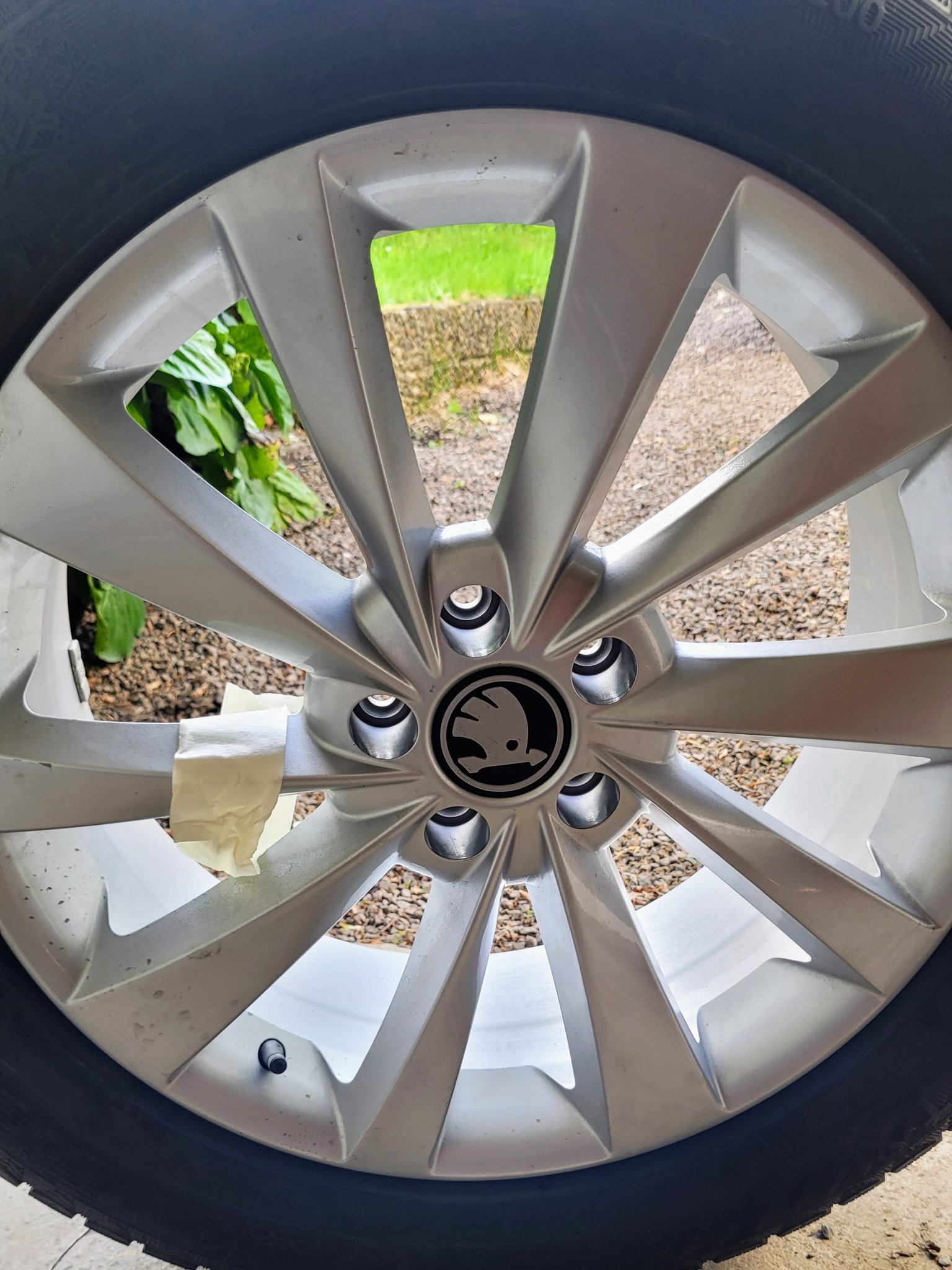 Nắp trung tâm cho mâm xe Skoda đường kính 55mm