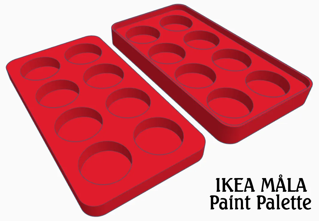 Bảng màu sơn phong cách IKEA Måla
