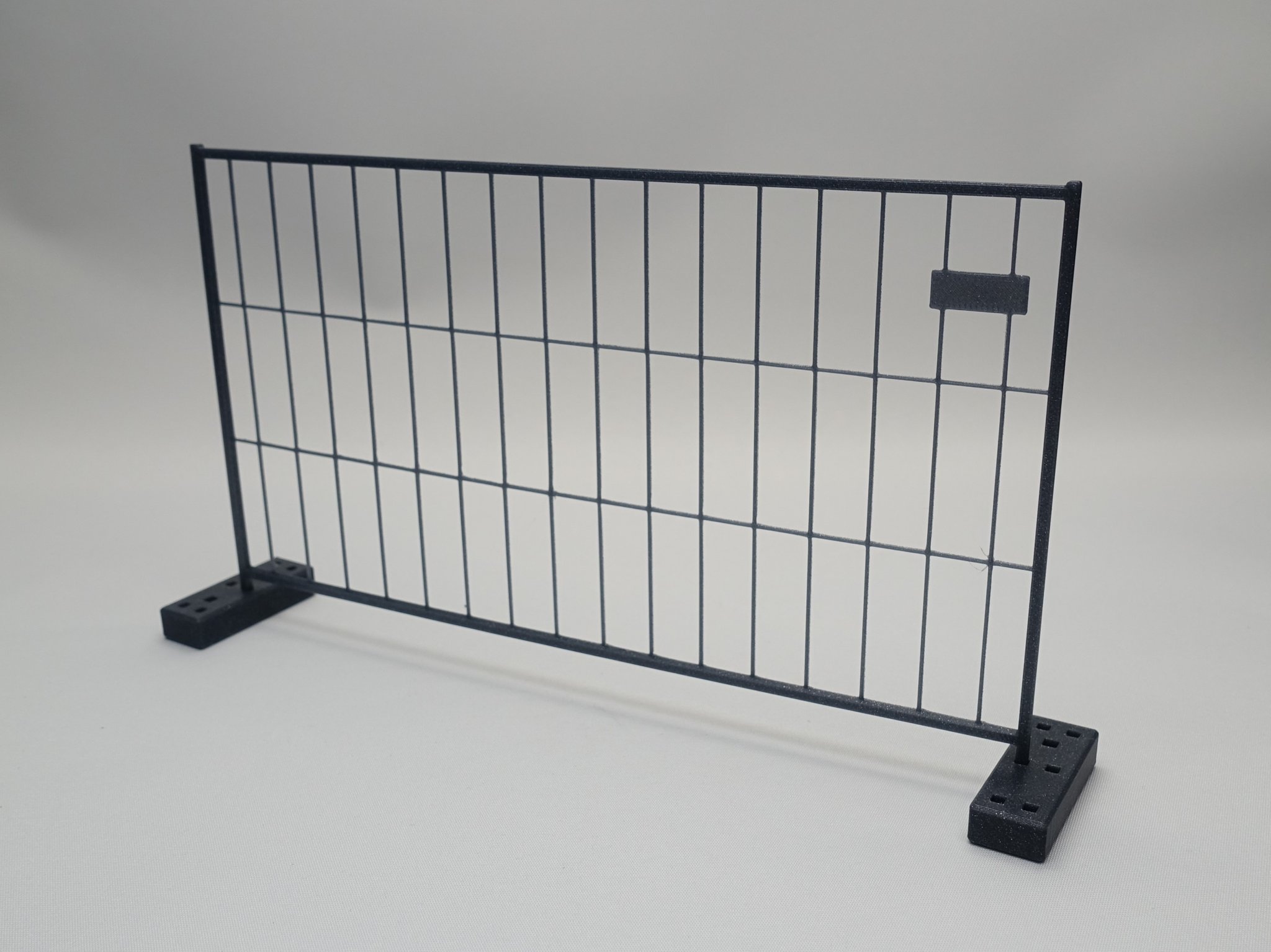 Hàng rào công trường xây dựng thu nhỏ 1:16