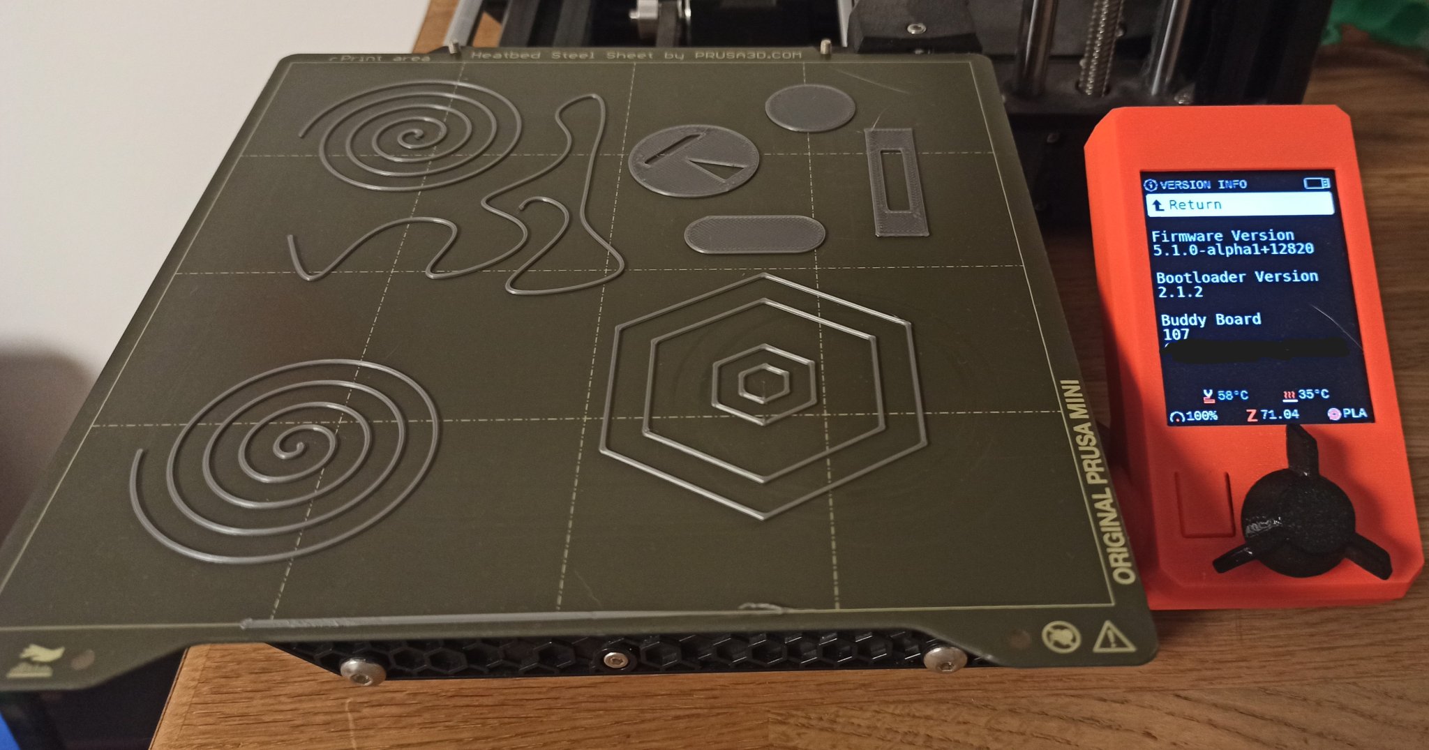 Kiểm tra tốc độ máy in 3D Prusa Mini+ với Input Shaper