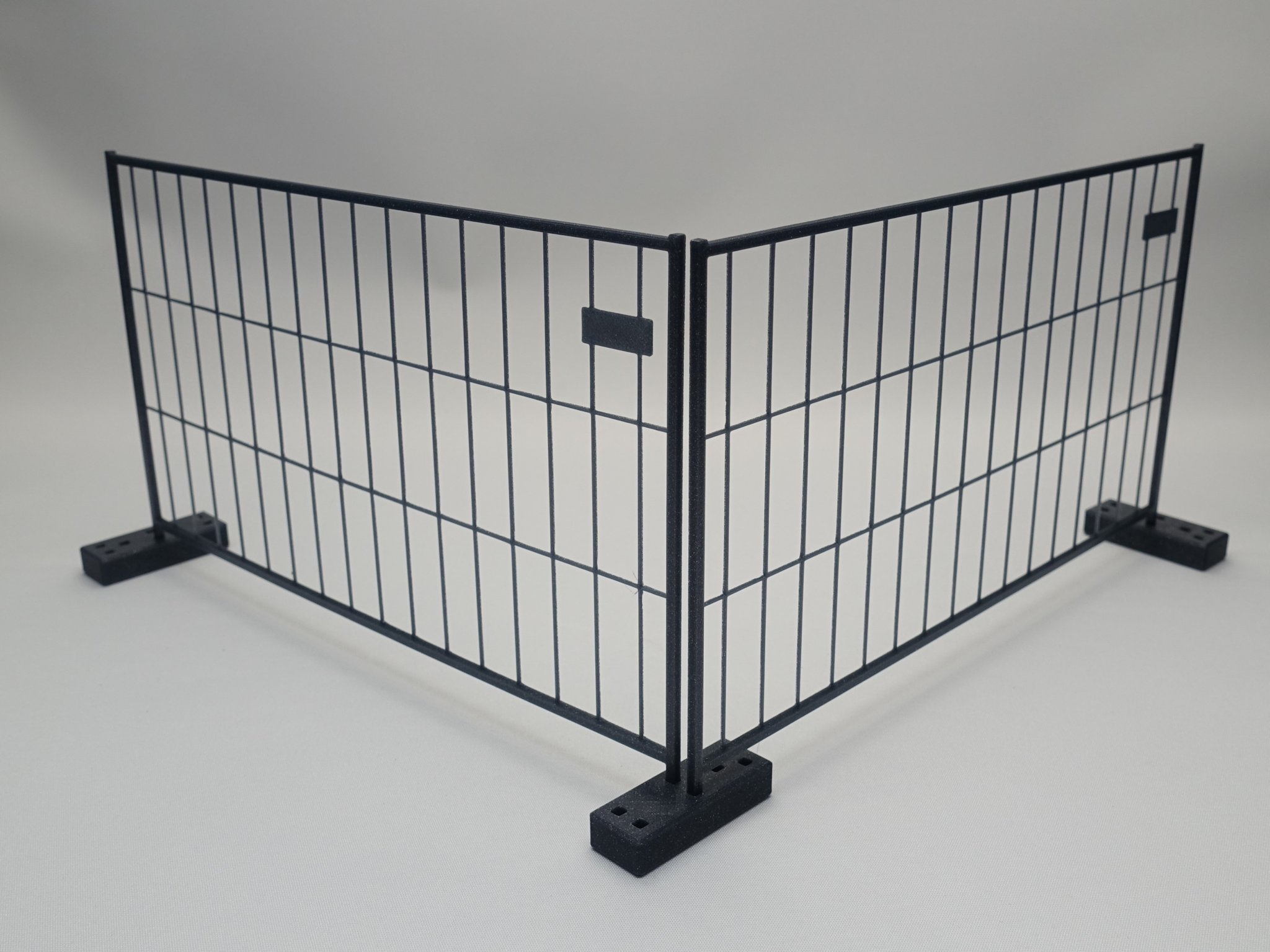 Hàng rào công trường xây dựng thu nhỏ 1:16