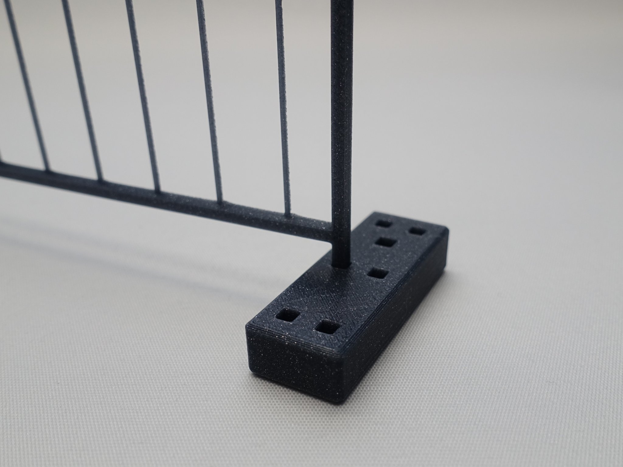 Hàng rào công trường xây dựng thu nhỏ 1:16