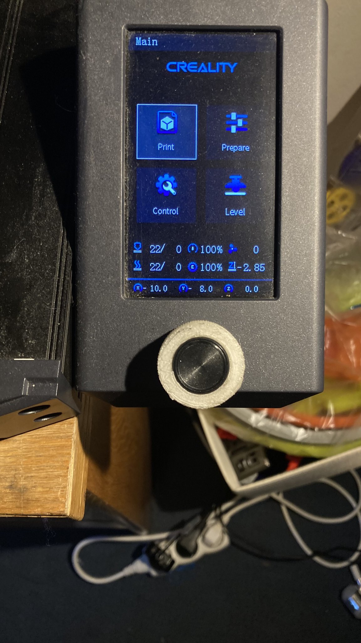 Núm điều chỉnh cho máy in 3D Ender 3S1 tăng cường độ bám