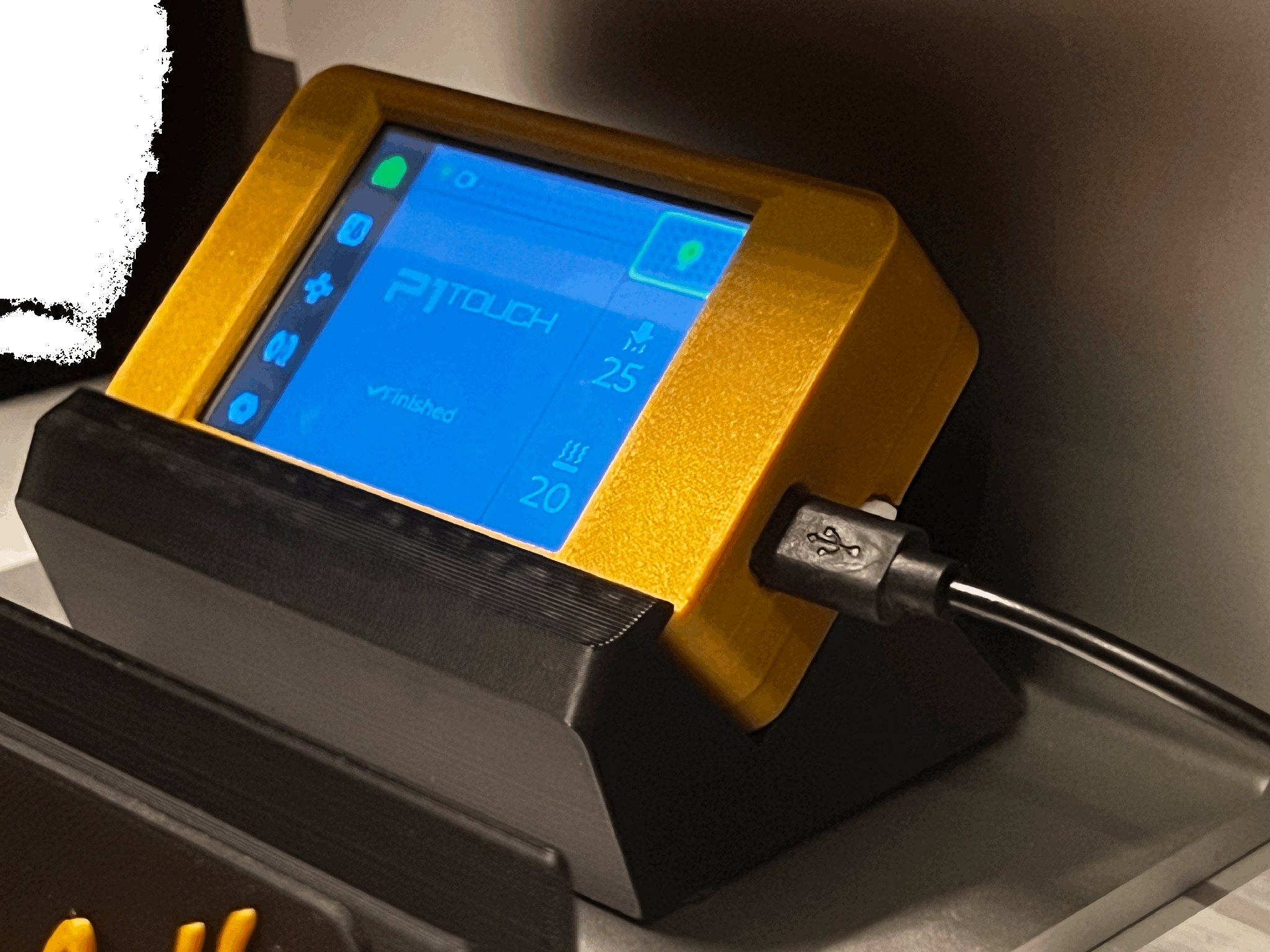 Mô hình vỏ bảo vệ cho màn hình LCD TFT 2.8 inch có chân đế