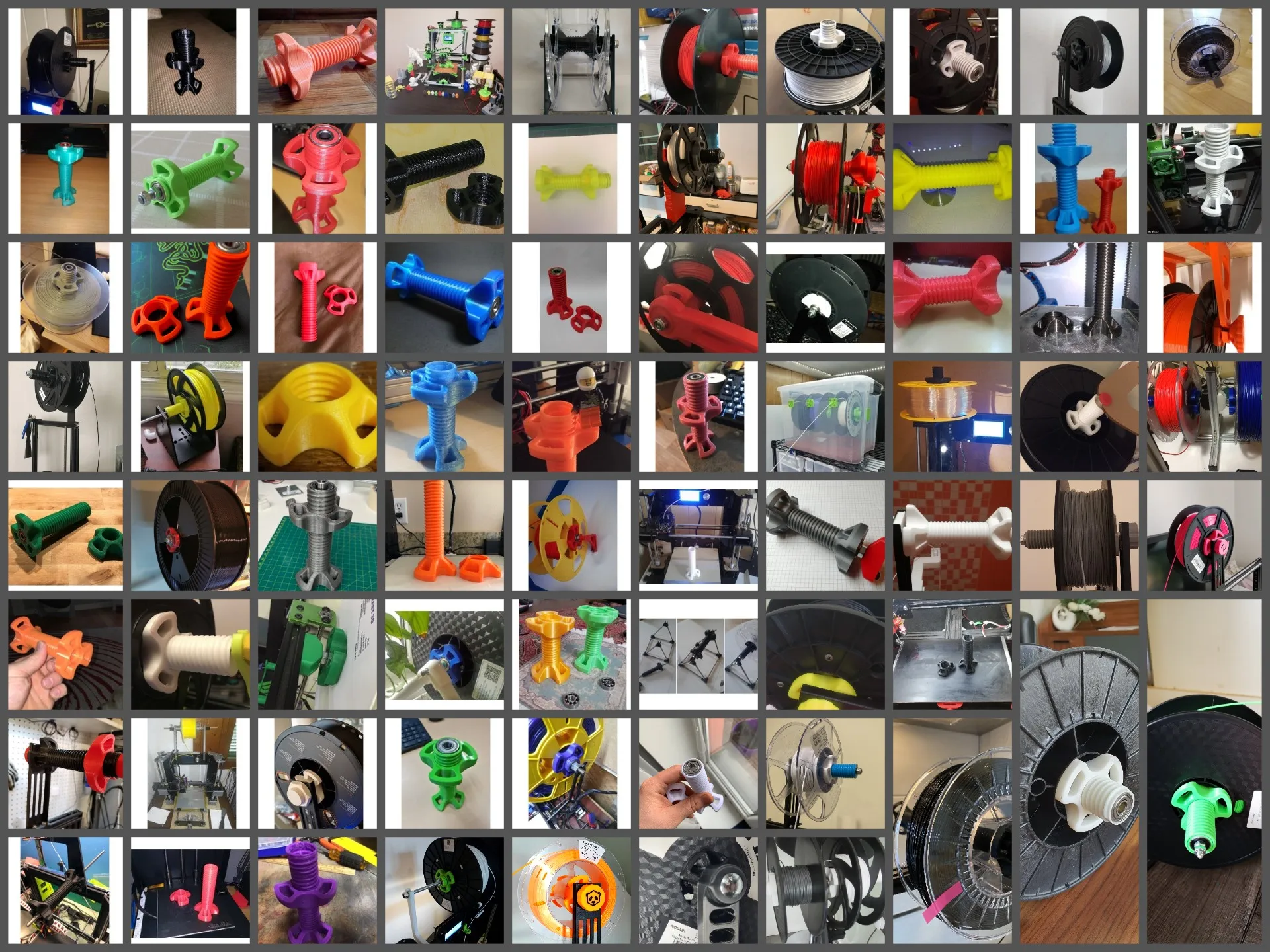 Giá đỡ cuộn filament đa năng cho máy in 3D