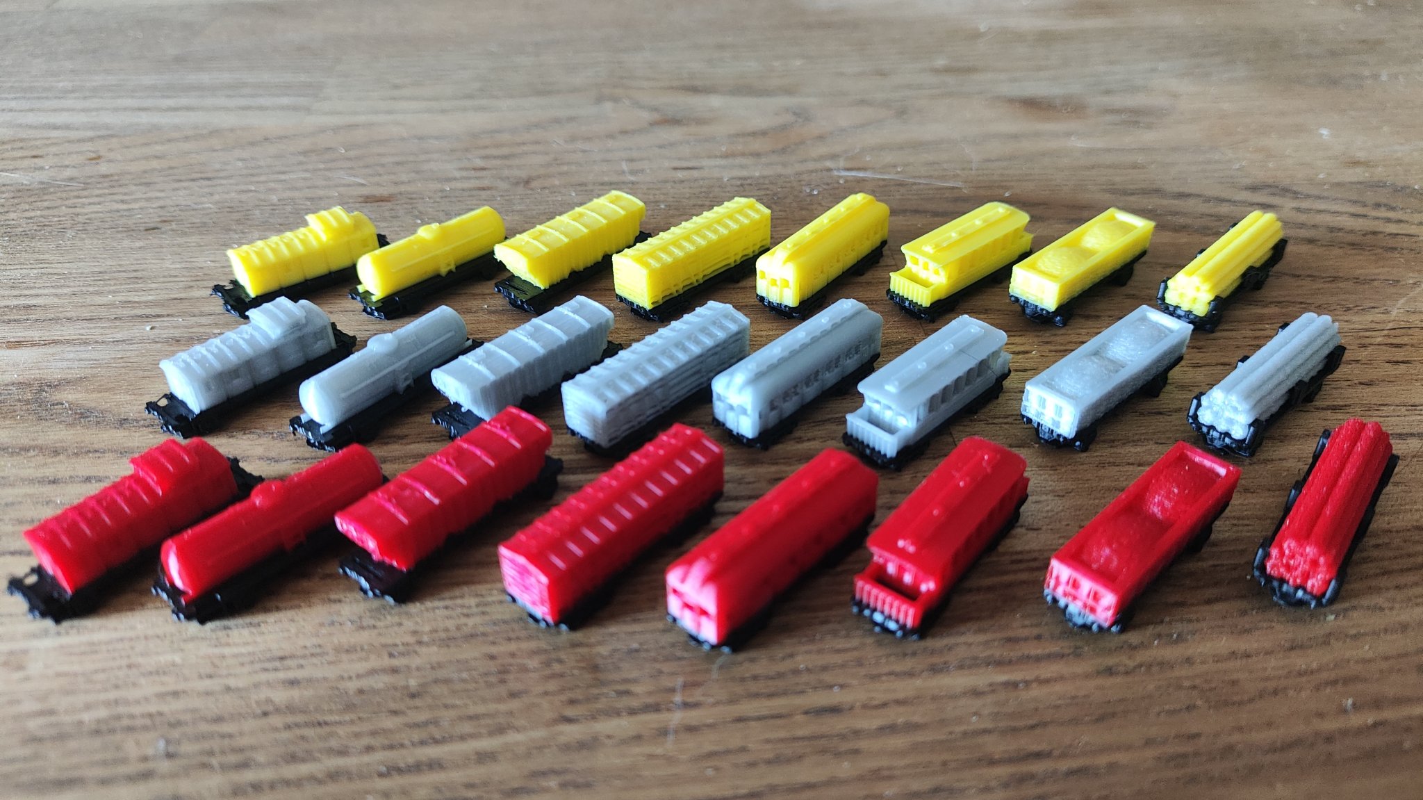 Xe lửa cho trò chơi Ticket To Ride