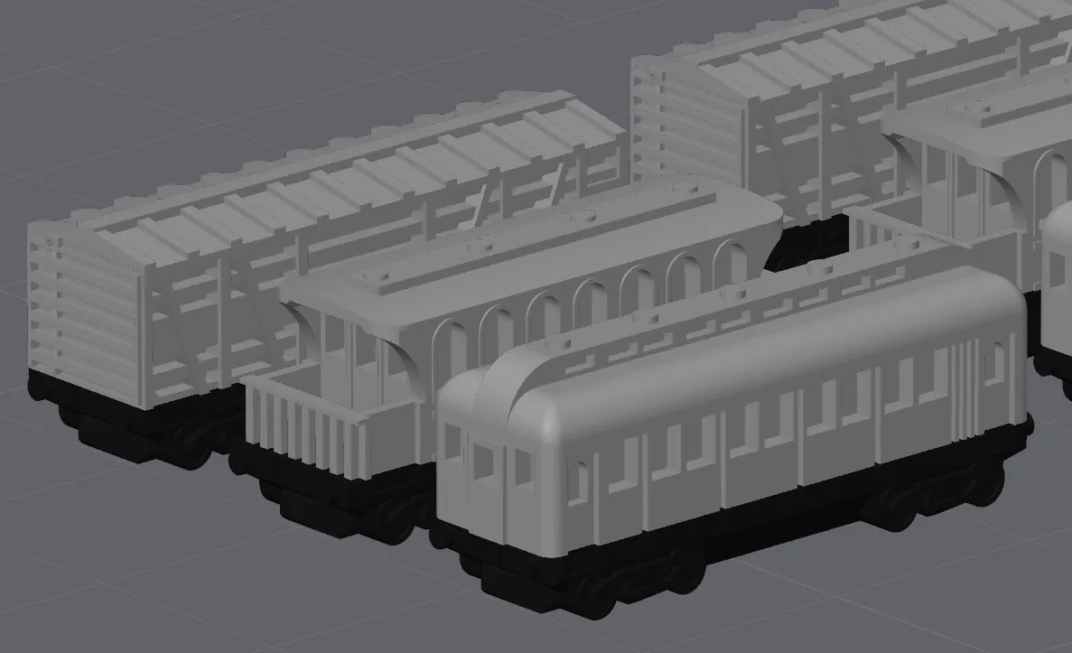 Xe lửa cho trò chơi Ticket To Ride