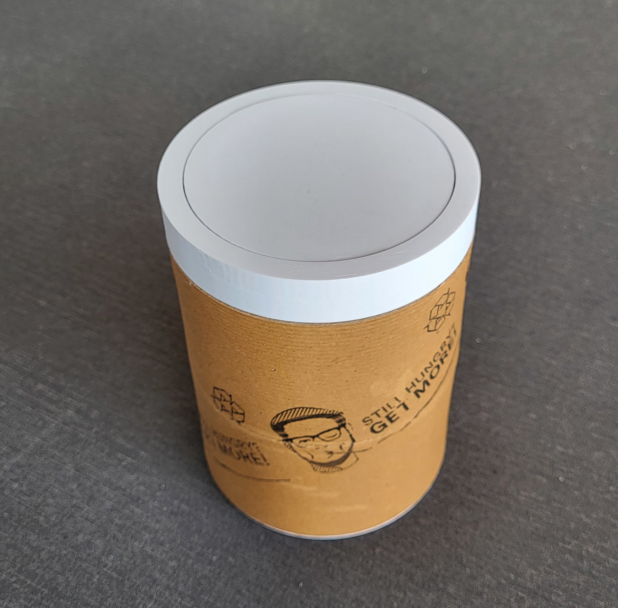 Thùng rác để bàn cải tiến cho Prusament Screw-Top Container v2