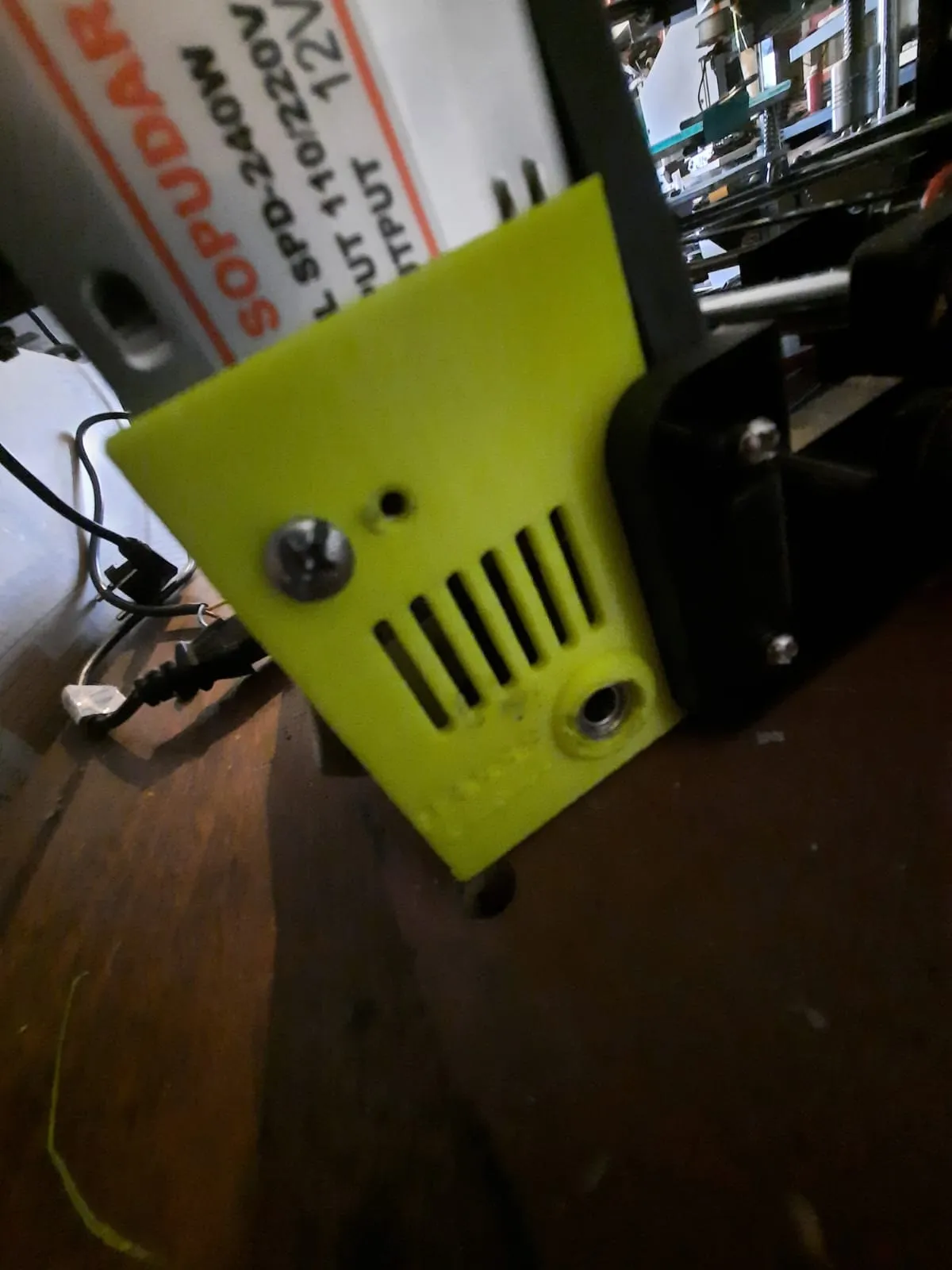 Nắp nguồn điện Anet A6 với công tắc và phích cắm 12v