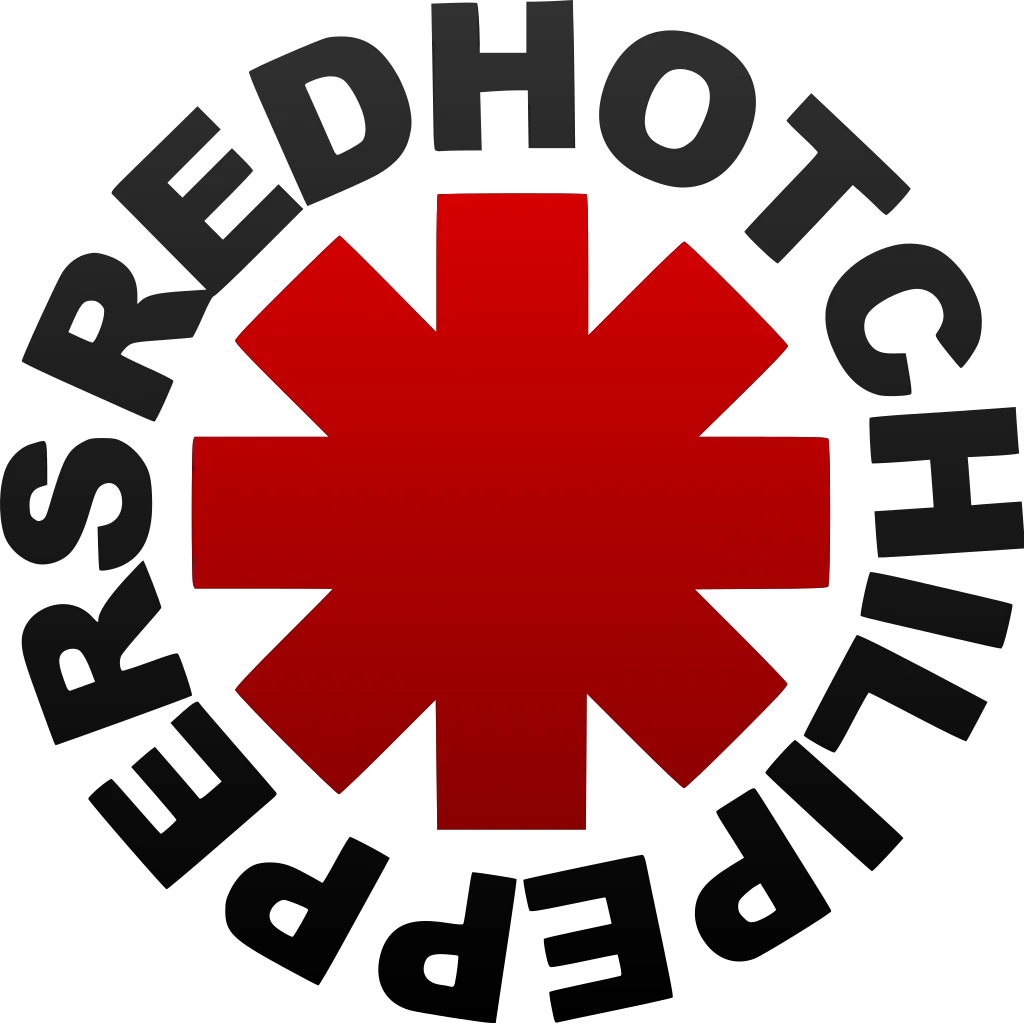 Móc khóa 3D hình biểu tượng ban nhạc Red Hot Chili Peppers