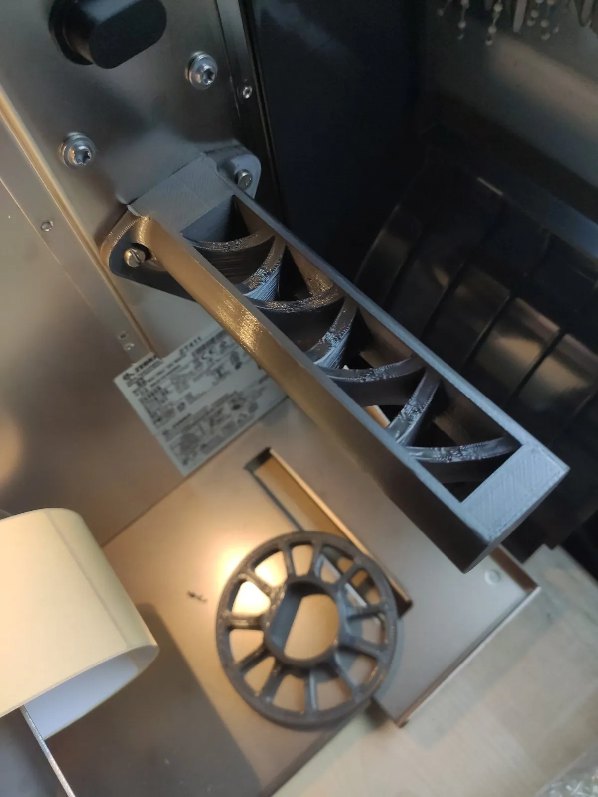 Giá đỡ cuộn nhãn Zebra ZT411 cho cuộn 1,75 inch