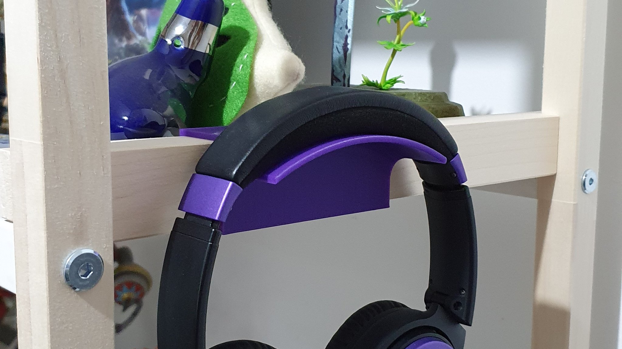 Giá đỡ tai nghe tương thích với hệ thống Ikea EKENABBEN