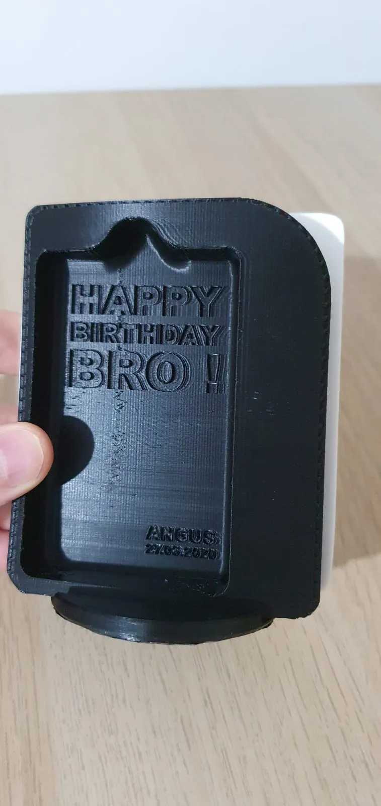 Mô hình PS5 nhỏ giữ thẻ quà tặng độc đáo