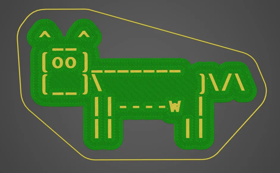 Nam châm hình bò Cowsay cho tủ lạnh
