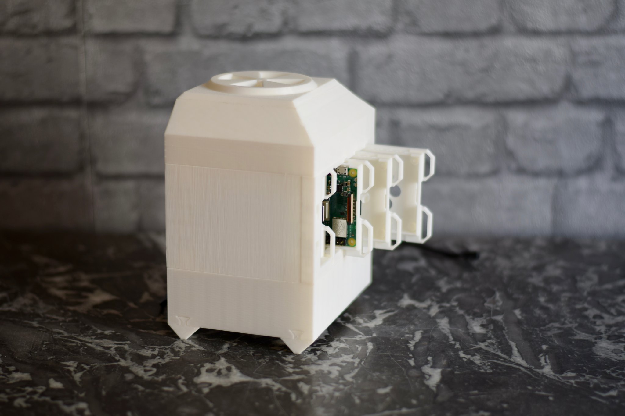 Giá đỡ Raspberry Pi 4 khe cắm cho cụm RPi