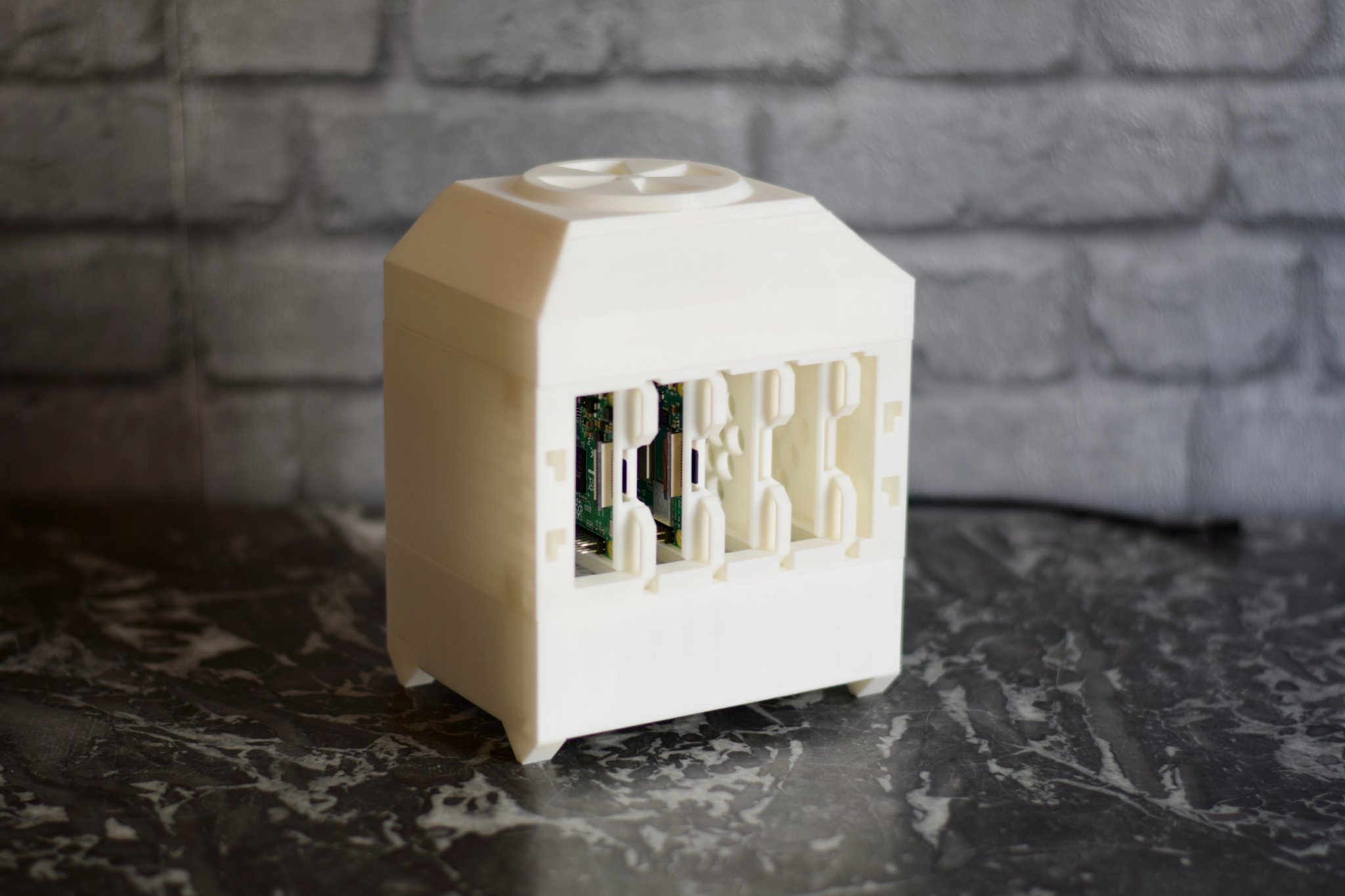 Giá đỡ Raspberry Pi 4 khe cắm cho cụm RPi