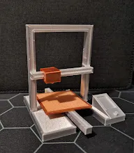 Máy in 3D kiểu bedslinger không cần hỗ trợ