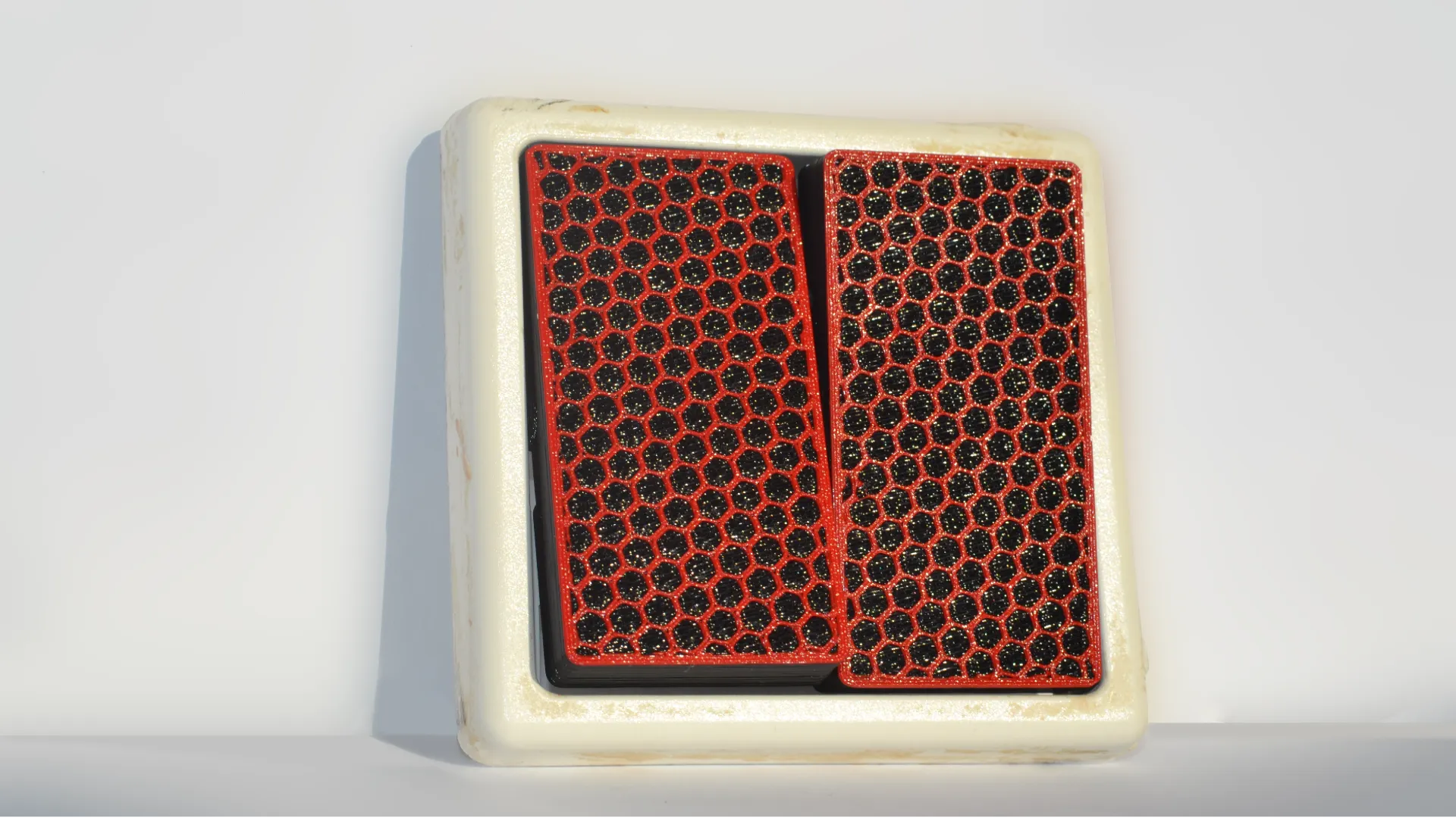 Nắp công tắc đèn ABB CLASSIC no. 6+6 có thể chỉnh sửa