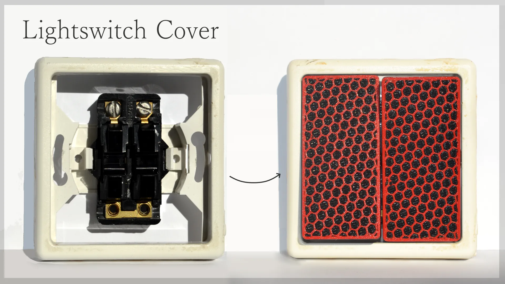 Nắp công tắc đèn ABB CLASSIC no. 6+6 có thể chỉnh sửa