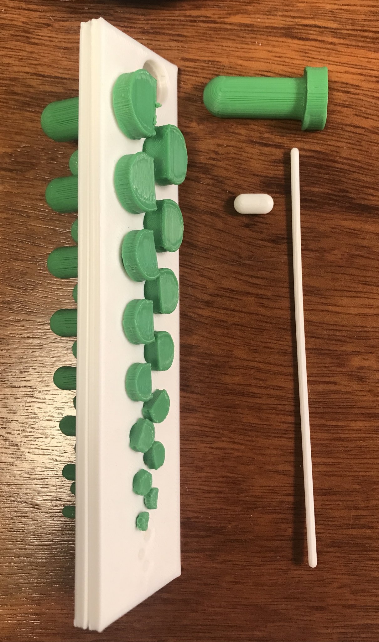 Xi lanh tùy chỉnh đầu tròn cho in 3D