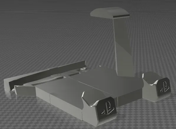 Giá đỡ đứng PS5 3 trong 1 (Giá đỡ tai nghe + Tay cầm)