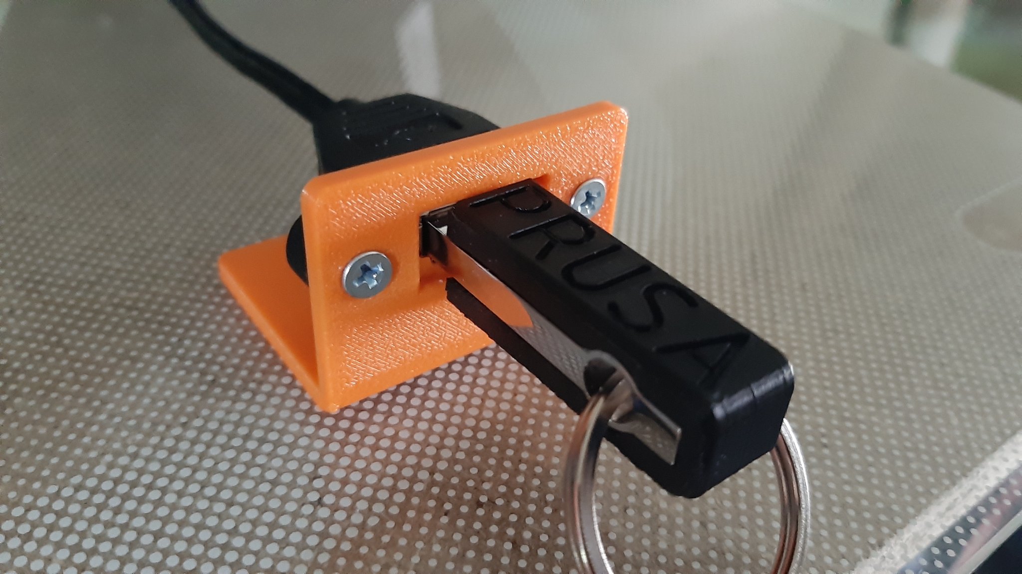 Giá đỡ dây USB mở rộng tối giản cho Prusa MINI