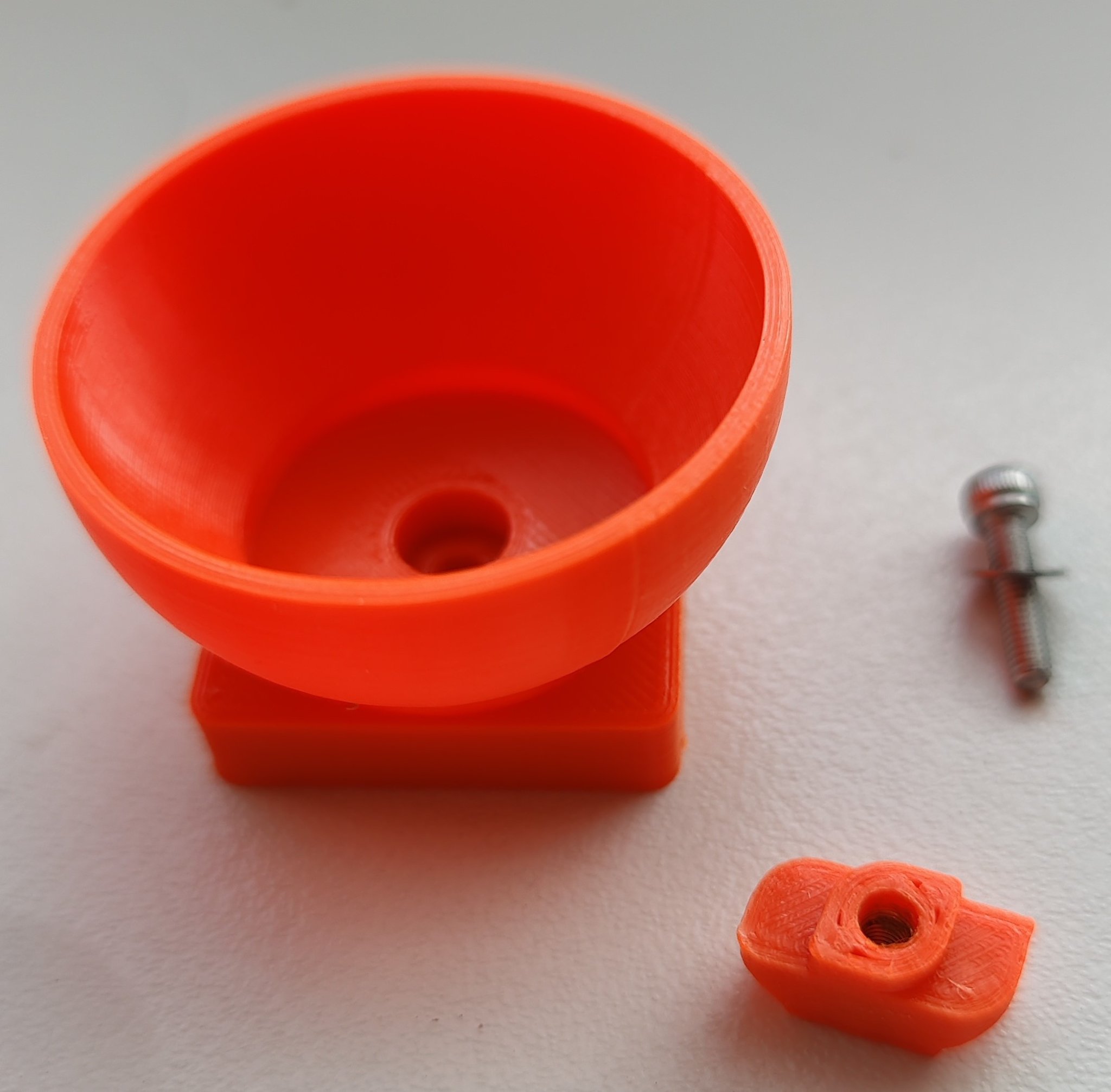 Bộ giảm chấn từ quả bóng squash cho máy in MK3S