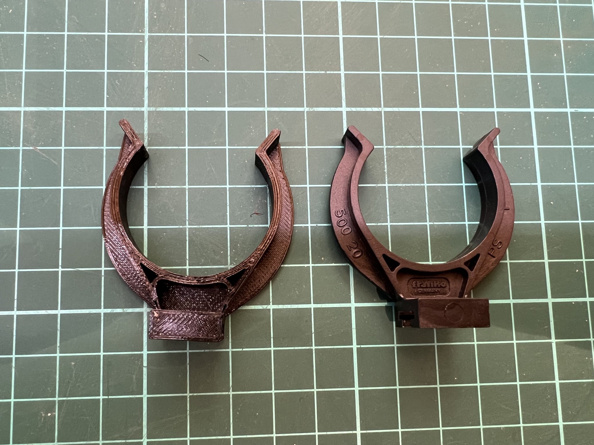 Thay thế kẹp chân đế Franco bị hỏng